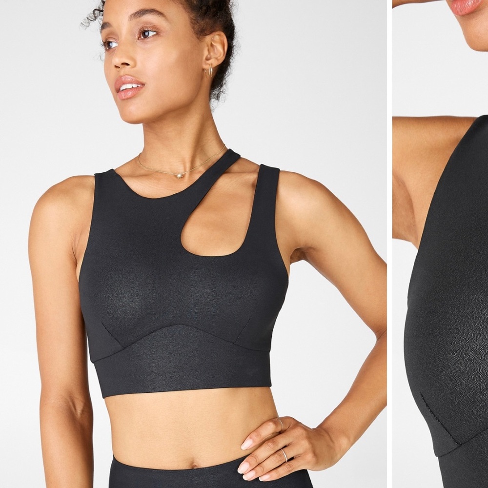 Fabletics Callie Medium Impact Sports Bra - size L